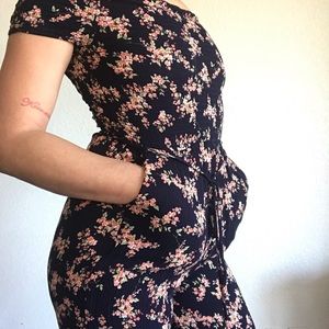 🌷 Blue Rain Floral Romper 🌷